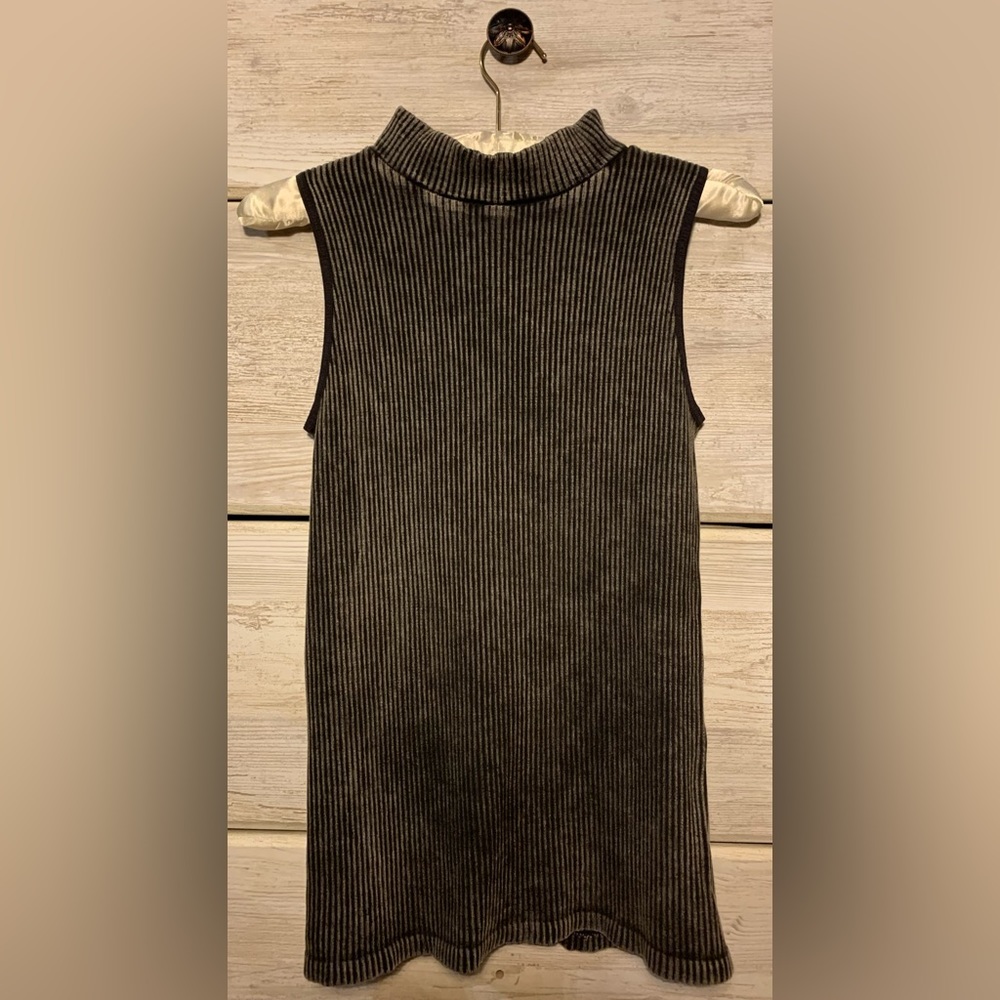 Free People Thick Black & White Tank - Picture 2 of 4